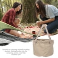thumbnail image 4 of Foldable Water Bucket Camping Vegetable Washing Bucket Outdoor Water Container, 4 of 9