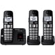 thumbnail image 2 of Sistema telefónico inalámbrico Panasonic KX-TGE433B con contestador automático, 2 of 5