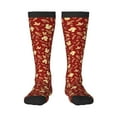 thumbnail image 1 of Fotbe Golden Squirrels Holiday Calcetas Divertidas Estampadas para Hombre y Mujer, Calcetas de Algodón hasta la Rodilla para Caminar, Correr, Enfermería y Embarazo, 1 of 6