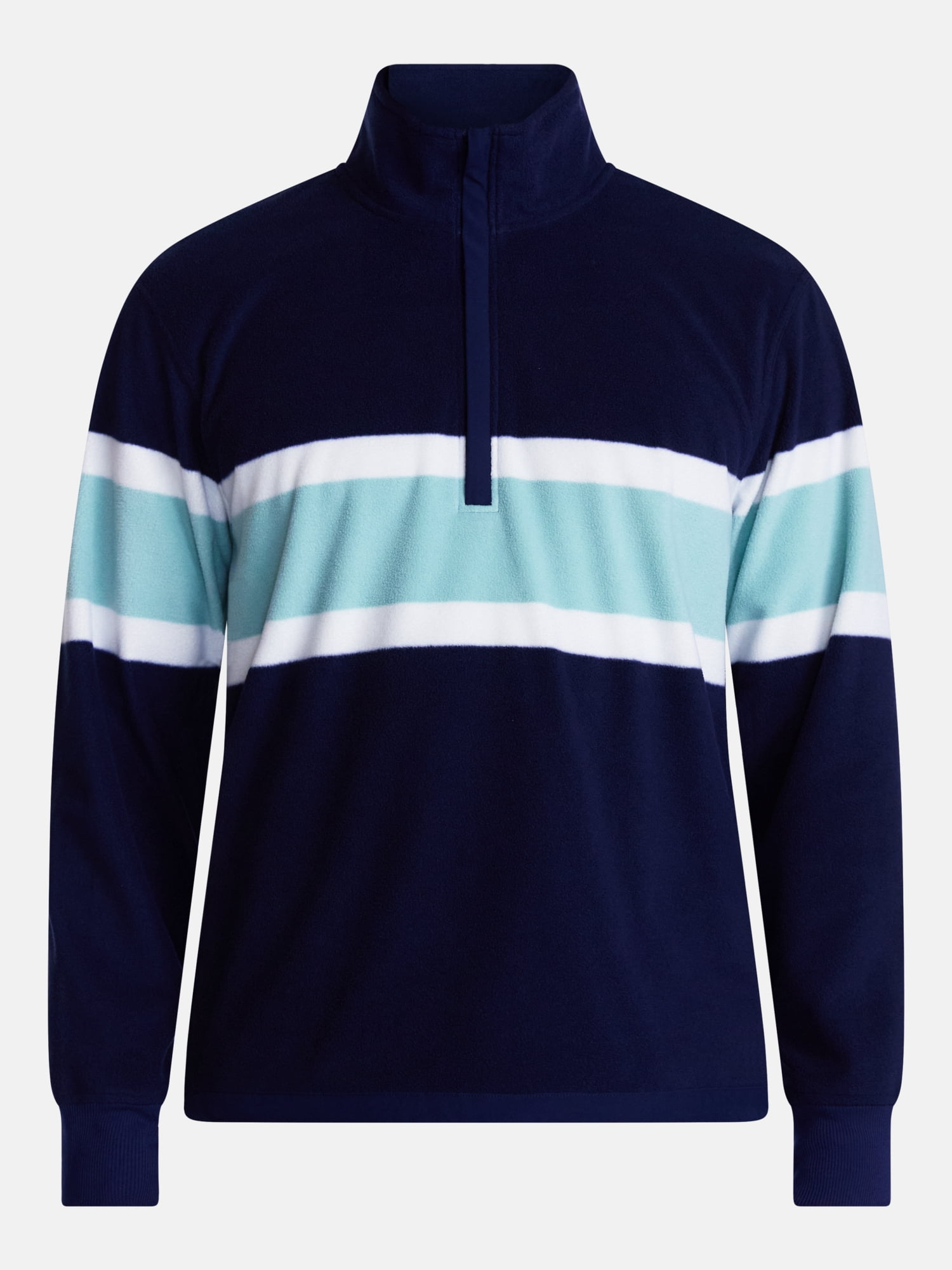 Ozark Trail Men's Rugby Shirt with Long Sleeves, Size S-3XL