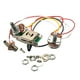 thumbnail image 2 of Arnés de cableado para guitarra eléctrica precableado, arnés de control de volumen, bajo eléctrico 3 vías, 2 of 9