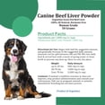 thumbnail image 4 of Hígado de res canino en polvo Holistic Bin, 50 g, superalimento, 4 of 7