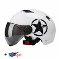 thumbnail image 1 of Casco de bicicleta EPS moldeado integralmente para hombre y mujer, transpirable, gafas de seguridad para bicicleta de montaña y carretera Fivean Cascos de ciclismo, 1 of 2