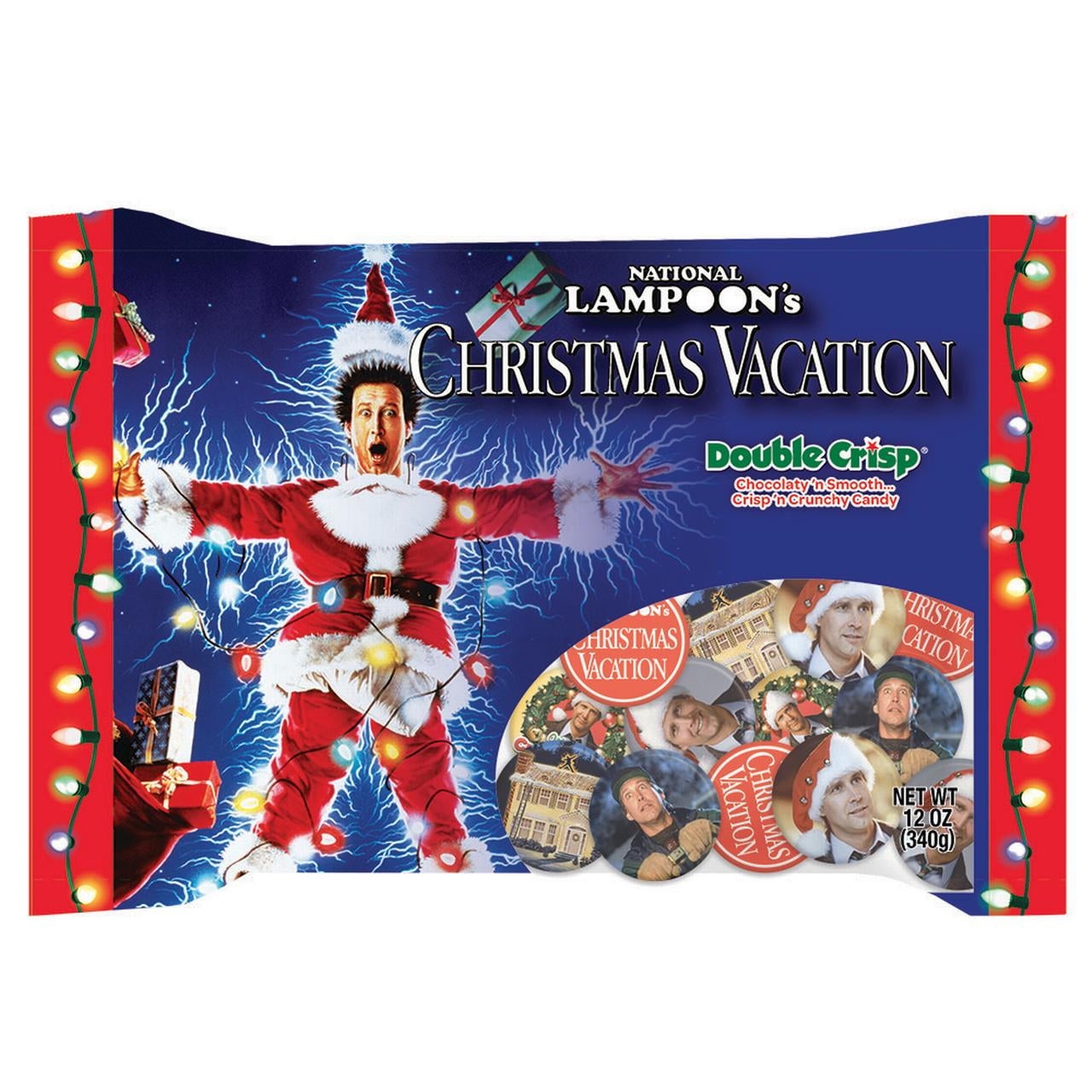 R.M. Palmer RM Palmer National Lampoon's Christmas Vacation Double Crisp Chocolate Discs, 12 oz, Assorted Bag