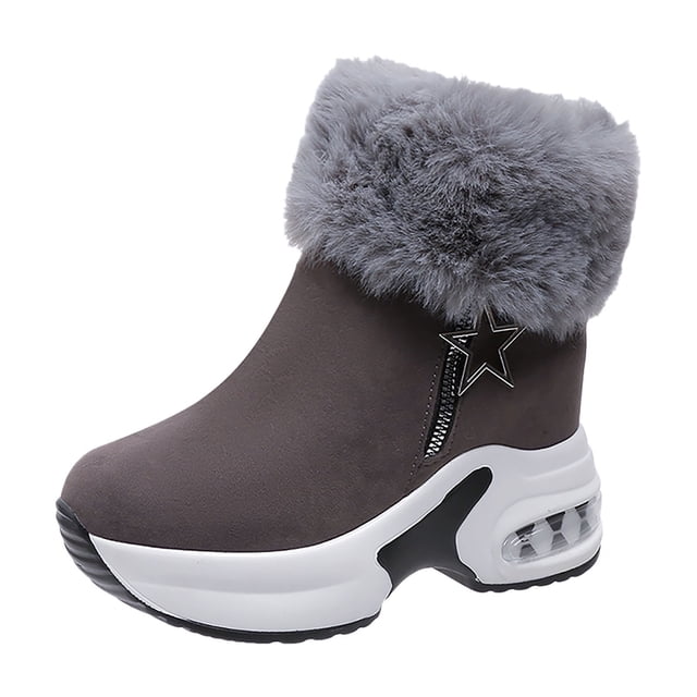 WEAIXIMIUNG Bottes Western pour Femmes Mode Hiver en Daim Bottines Chaudes Confortables avec Tempérament