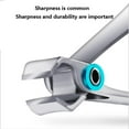 thumbnail image 3 of Nail Clippers for Thick Nails, Extra Wide Jaw Opening Nail Cutter for Hard Toenail, Stainless Steel Fingernail Big Toenail Trimmer, 3 of 7