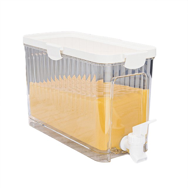 Cold Kettle W/Faucet Fridge Drink Dispenser Refrigerator Beverage Filter Contain