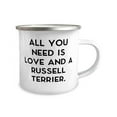 thumbnail image 2 of Inappropriate Russell Terrier Dog 12oz Camper Mug, All You Need is, Inspirational Gifts for Friends from Friends, Birthday Gifts, Russell Terrier Dog Birthday Gifts, Terrier Dog Birthday Gifts, Dog, 2 of 2
