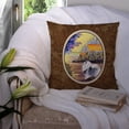 thumbnail image 3 of Carolines Treasures SS8452PW1414 Keeshond Fabric Decorative Pillow, 14Hx14W, multicolor, 3 of 4