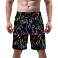 thumbnail image 1 of NICKSUN Men's Swim Trunks, Cute Print Quick Dry Summer Board Beach Shorts with Mesh Lining and Pockets, 1 of 6