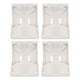 thumbnail image 2 of 4 portavasos plegables, ajustables, para RV, coche, barco, montaje vertical o en pared, color blanco, 2 of 12