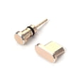thumbnail image 1 of thinsony 2PCS/Set Metal Charging Port + Earphone Port Dust Plug Replacement for Android Mobile Phone 3.5mm Headset Stopper, 1 of 9