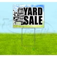 thumbnail image 1 of Classy Trash Yard Sale (18" x 24") Yard Sign, Includes Metal Step Stake, 1 of 6