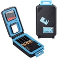 thumbnail image 1 of Camera Battery Memory Card Case, Memory Card Hard Protector Case Professional Water-Resistant Anti-Shock Camera Battery Storage Box for 2 Camera Batteries 4 SD Cards 2 XQD Cards or 2 CF Cards B, 1 of 5