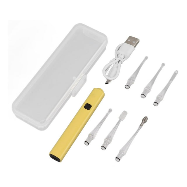 Ear Spoon, Rechargeable Earwax Pick Spoon 5x Magnifying Glass For Home Travel Vehicle