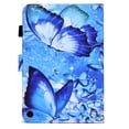 thumbnail image 6 of Allytech Fire HD 8 Case 10th Generation 2020, HD 8 Plus Case, Slim PU Leather Auto Sleep Wake Multi Angle Stand Shockproof TPU Back Cover for All-new Kindle Fire HD 8 2020/ HD 8 Plus - Butterfly, 6 of 7