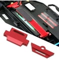 thumbnail image 2 of HUGFEGWE RC Car Battery PlateAluminum Alloy RC Battery PlateRC Battery Holder Mount, NondeRC Battery TrayEngine Mounts (Red) CJB91-20033, 2 of 8