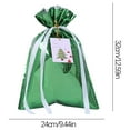 thumbnail image 3 of Clearance 50% ZKCCNUK Storage New Christmas Gift Bag Drawstring Gift Bag Christmas Aluminum Foil Bag Christmas Gift Bag Closet Organizers and Storage, 3 of 3