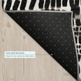 thumbnail image 4 of Addison Rugs Chantille Indoor/Outdoor Transitional Abstract Black Machine Washable Rectangle Rug, 10' x 14', 4 of 7