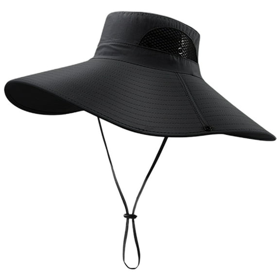 Wide Brim Sun Hats Breathable Bucket Hat for Fishing, Hiking, Camping