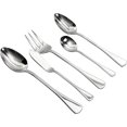 thumbnail image 2 of Bybiment Steel Flatware Set, Service for Four (20 Pieces), 2 of 7