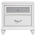 thumbnail image 3 of Barzini 2-drawer Nightstand White, 3 of 11