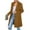 Camel, variant on Kixjoy Womens Trench Coat Button Down Oversized Wool Jackets Notched Collar Long Sleeve Winter Overcoat Soild Warm Casual Windbreaker Jackets for Women with Pockets, Red S
