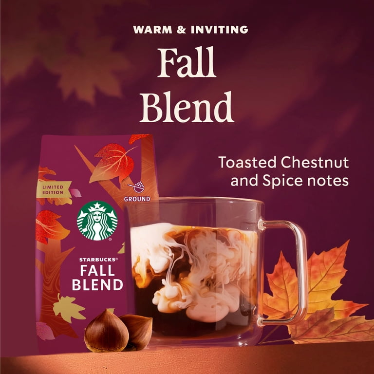 Starbucks Premium Seasonal Fall Blend, Medium Roast Ground Coffee