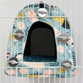 thumbnail image 5 of Parrots Nest Winter Warm House Bird Cage Nest Small Pet Hamsters Nest Cage-mounted House Small Bird Cage Accessories, 5 of 8