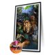 thumbnail image 2 of 5D diamante pintura bosque animales completo redondo taladro DIY mosaico Kit hogar imagen FLhrweasw Nuevo, 2 of 9