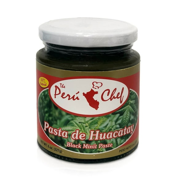 PeruChef Pasta de Huacatay | Black Mint Paste 8 oz