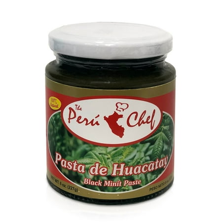 PeruChef Pasta de Huacatay | Black Mint Paste 8 oz