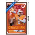 thumbnail image 3 of NFL Tampa Bay Buccaneers - Baker Mayfield 24 Wall Poster, 22.375" x 34" Framed, 3 of 5