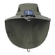 thumbnail image 1 of Verano Sombrero Cubo Ancha para El Con Solapa Cuello Ventilador Solar Portátil, 1 of 9