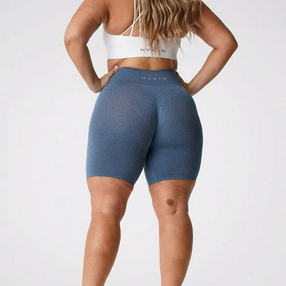 Nvgtn Seamless Pro Shorts Spandex Shorts Woman Fitness Elastic Breathable Hip-lifting Leisure Sports Running