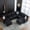 Black:6 seats + 2 ottomans, variant on 7-Seat L-Shaped Modular Sectional Sofa with Storage Ottoman & USB, Modern Oversized Corner Couch for Living Room