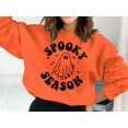 thumbnail image 3 of Spooky Season Sweatshirt, Halloween Sweatshirt, Halloween Shirt for Women, Halloween Crewneck, 3 of 8
