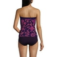 thumbnail image 2 of Lands' End Women's Bandeau Tankini Swimsuit Top, 2 of 3