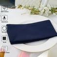 thumbnail image 2 of Solid Cloth Napkins Set of 12 Navy Blue 100% Cotton Dinner Napkins 18x18 inches - Soft, Reusable, Absorbent & Washable Linen, Ideal for Wedding Events, Parties & Everyday Use, 2 of 3