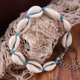 thumbnail image 2 of BRIGHTFUFU Pulsera de concha marina Pulsera de concha de nudo tejida hecha a mano simple para mujer Grils Lover Blue, 2 of 7