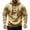 B#Khaki, variant on DPTALR George Men's Fashion Solid Color Long Sleeve Stand-Up Collar Pullover Sports Sweatshirt with Pocket,Khaki,Big and Tall Men XXXL
