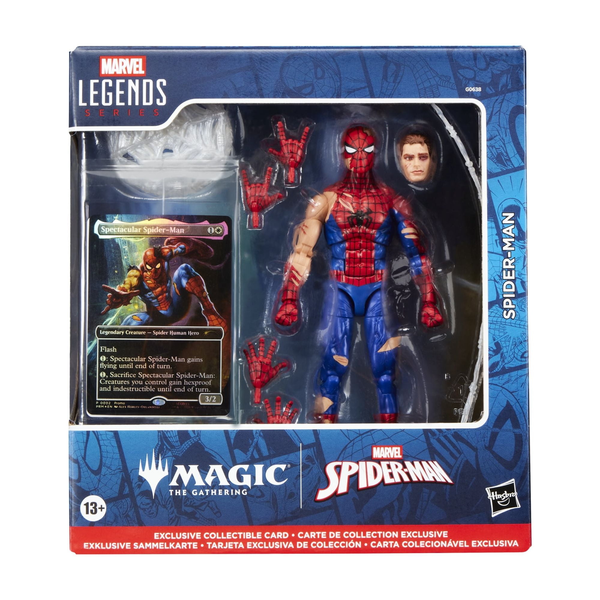 Marvel Legends Series Magic: The Gathering Battle-Damaged Spider