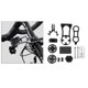 thumbnail image 4 of Soporte de extensión de para montaje en de aleación de aluminio Negro shamjiam Soporte para manillar de bicicleta, 4 of 9