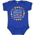 thumbnail image 3 of Inktastic I Love My Brother Autism Awareness Boys or Girls Baby Bodysuit, 3 of 5