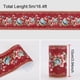 thumbnail image 3 of Patrón de flor de linterna roja de Bargains Únicos, papel tapiz 3D autoadhesivo impermeable para ventanas y azulejos de pared, 3 of 7