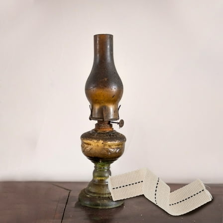 Worgeous  Oil Lamp Wick Oil Lamp Wick Oil Lamp Flat Wick Oil Lantern Cotton Rope Wick