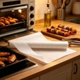 thumbnail image 5 of White Parchment Baking Paper Roll – Nonstick, Greaseproof, Oven & Air Fryer Safe, Heat-Resistant, Absorbs Excess Oil, DIY Steamer Liners, for Pizza, Meat, Cookies, 5 of 6