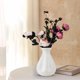 thumbnail image 5 of Plastic Decorative Vase | Imitation Glazed Finish | Home Living Room Accent | Modern Flower Pot for Fresh or Dried Arrangements | Versatile Decoration | 20x13.5cm, 5 of 6