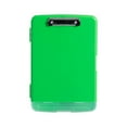 thumbnail image 3 of Portapapeles con almacenamiento y portalápices, organizador de portapapeles tamaño A4, multiusos verde fluorescente, 3 of 8