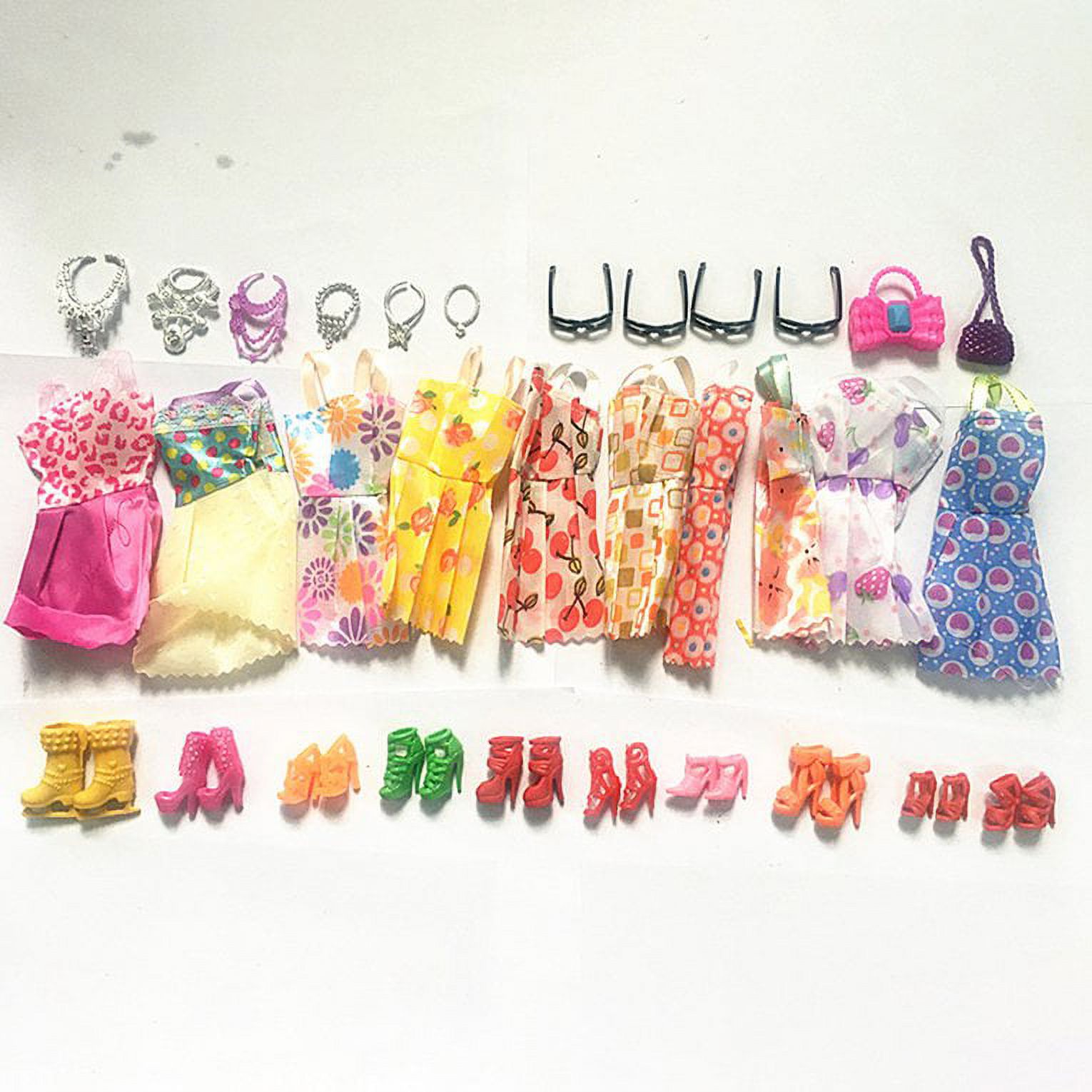 Christmas Kids Gift Clearance！Girl Cute Funny Fashion Toy 32 Item/Set Doll Accessories Clothes For Barbies Doll Kids Toy Christmas Tree Decoration Gifts Christmas Tree Decoration Gift - image 5 of 8